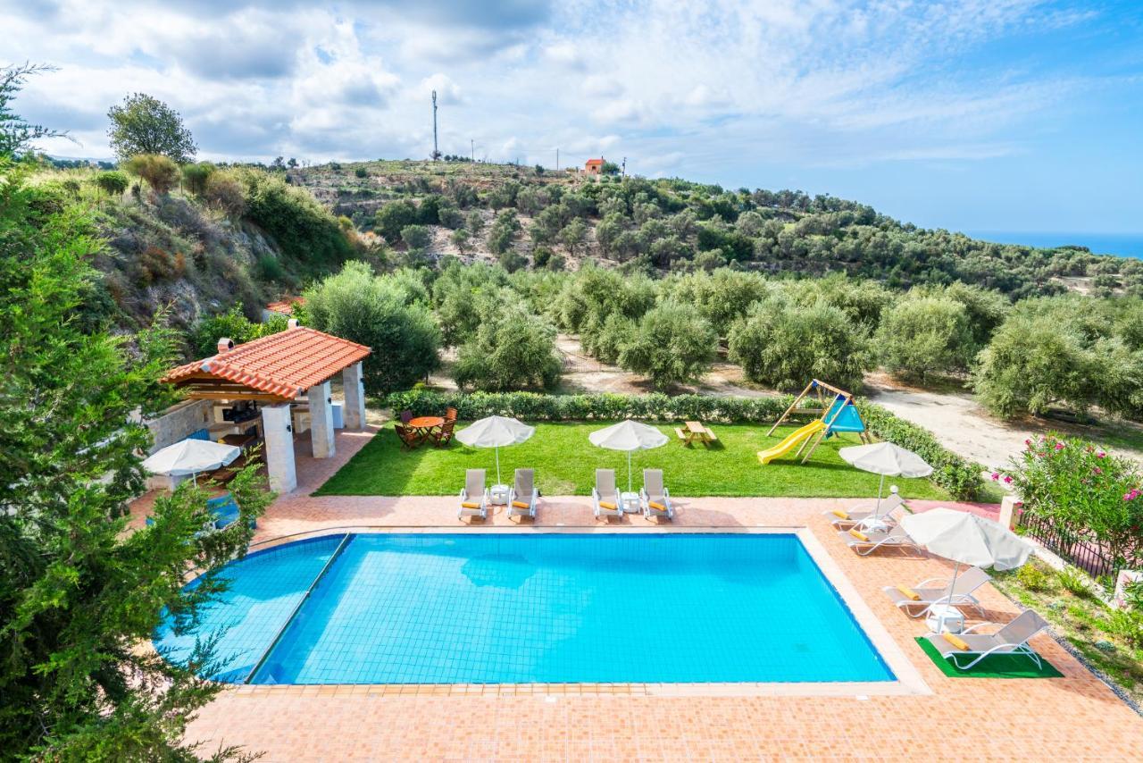 Villa Laga With Pool, 300M To Taverns, Childrens Area, Bbq! Κυριάννα Εξωτερικό φωτογραφία